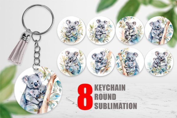 Keychain Koala Mother Day For Cheap