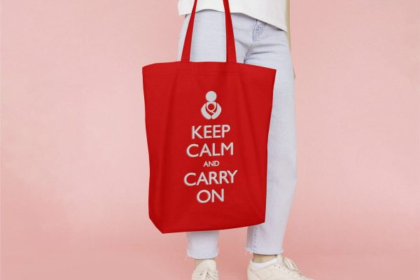 Babywearing Keep Calm and Carry On Embroidery on Sale