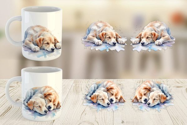 Mug Wrap Mother Day Dog Sleeping Hot on Sale - Image 2