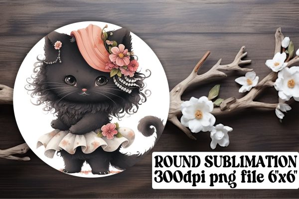 Whimsical Cat Car Coasters for Sublimation Crafts Discount