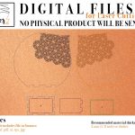 Incense Holder Deco Drop Vector File for Laser Cutter. Discount - Image 2