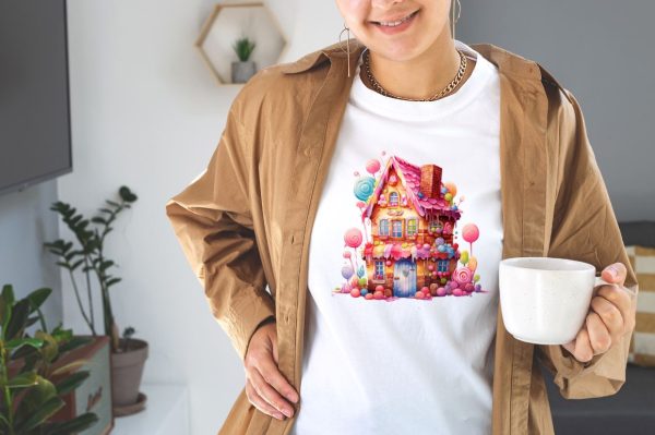 Watercolor Candy House  Sublimation Bundle Online Hot Sale - Image 4