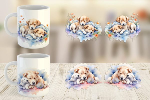 Mug Wrap Mother Day Dog Sleeping Hot on Sale - Image 5