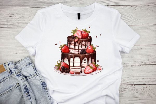 Watercolor Chocolate Clipart Sublimation Bundle Online now - Image 3