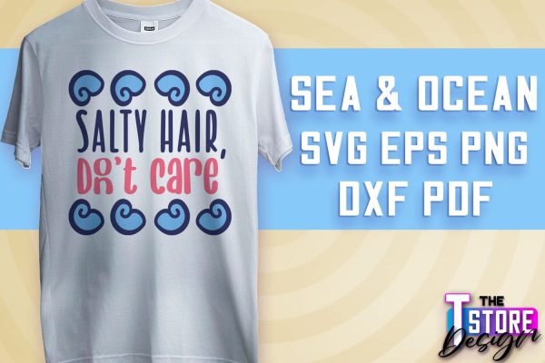 Sea & Ocean SVG | Summer SVG Quotes | SVG File v.2 For Sale