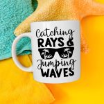 Catching Rays & Jumping Waves, Summer SVG Supply - Image 2