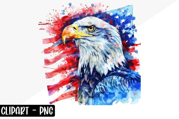 American Eagle Clipart Sublimation bundle For Cheap - Image 2