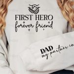 First hero forever friend Sleeve SVG Design Cheap - Image 2