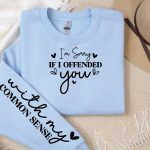 I m sorry if i offended you Sleeve SVG Design Sale - Image 2