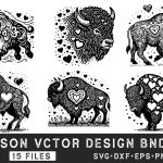 Bison SVG Bundle Online