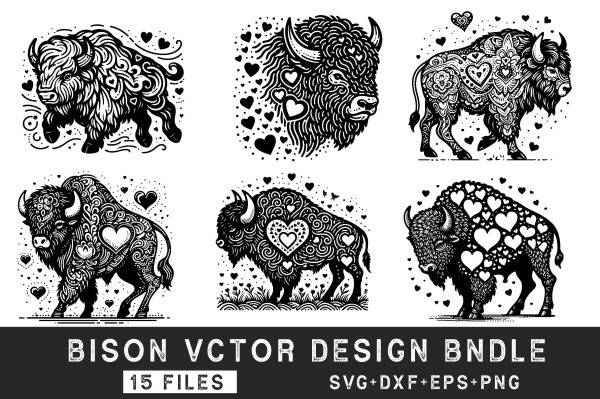 Bison SVG Bundle Online