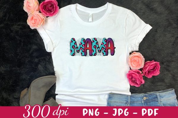 Mama, Mother s Day Sublimation Design Sale