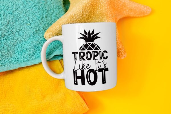 Tropic Like It s Hot - Summer SVG Cut File Sale - Image 2