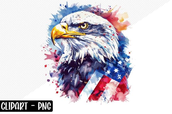 American Eagle Clipart Sublimation bundle For Cheap - Image 4