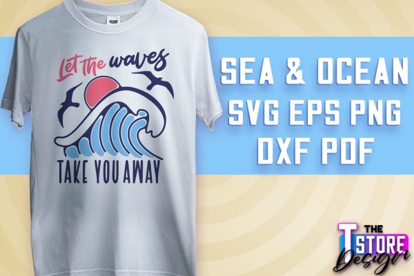 Sea & Ocean SVG | Summer SVG Quotes | SVG File v.2 Supply