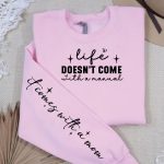Life doesn t come with a manual Sleeve Svg Design Supply - Image 3