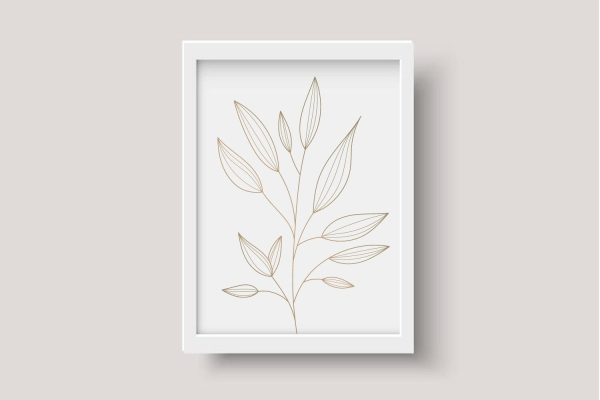 Gold leaves,luxury background decoration Cheap - Image 3