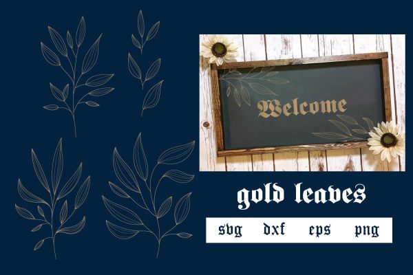 Gold leaves,luxury background decoration Cheap