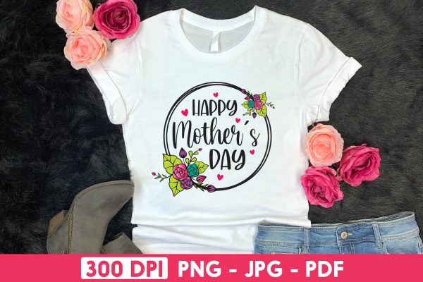 Happy Mothers Day PNG Sublimation For Sale