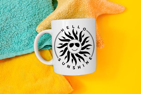 Hello Sunshine - Summer SVG File For Cheap - Image 2