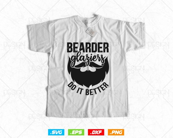 Bearded Glaziers Do It Better Glass Profession Funny Svg Png, Fathers Day Svg, Glazer, Glass Worker, Svg Files for Cricut, Instant Download For Cheap - Image 2
