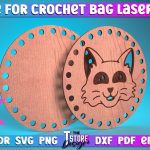Base for Crochet Bag Laser Cut | Accessories Laser Cut Design | CNC Files For Sale - Image 5
