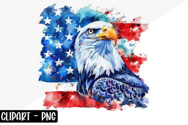 American Eagle Clipart Sublimation bundle For Cheap - Image 3
