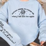 Always there to catch me when I fall and rise again SVG Design Supply - Image 3