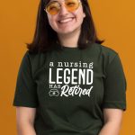 A Nursing Legend Has Retired Svg, Retired Nurse svg, Retired Nurse gift, RN Svg, Retired Nurse Shirt, Nurse Christmas Svg, Nursing Svg Fashion - Image 3