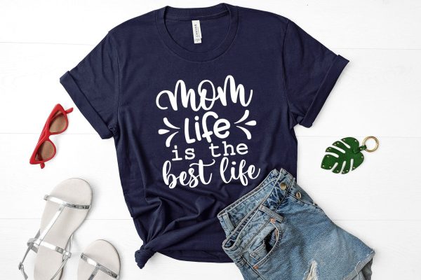 Mom Life is the Best Life - Mother s Day SVG File For Sale - Image 3