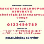 Bedigh - Buble Display Font Online - Image 2