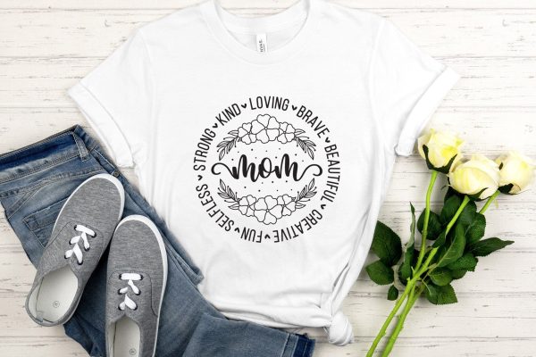 Mothers Day SVG, Floral Mom Online Sale - Image 2