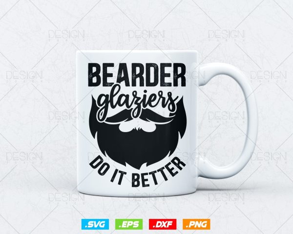 Bearded Glaziers Do It Better Glass Profession Funny Svg Png, Fathers Day Svg, Glazer, Glass Worker, Svg Files for Cricut, Instant Download For Cheap - Image 3