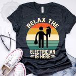 Relax The Electrician Is Here  SVG PNG PDF Cut File For Cheap - Image 2