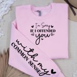 I m sorry if i offended you Sleeve SVG Design Sale - Image 3