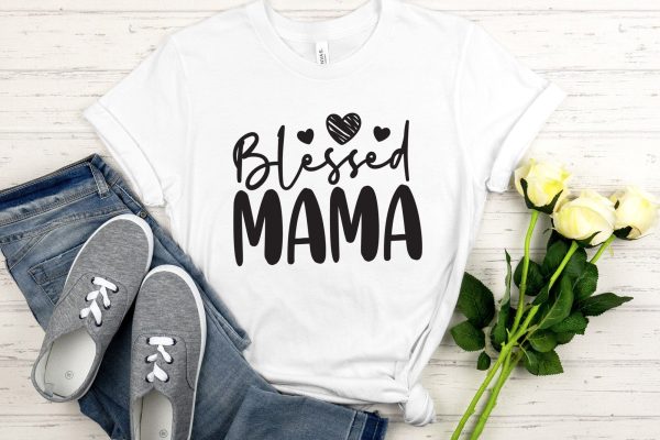 Blessed Mama - Mother s Day SVG Cut File Sale - Image 2