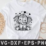 Elephant SVG Bundle Cheap - Image 4