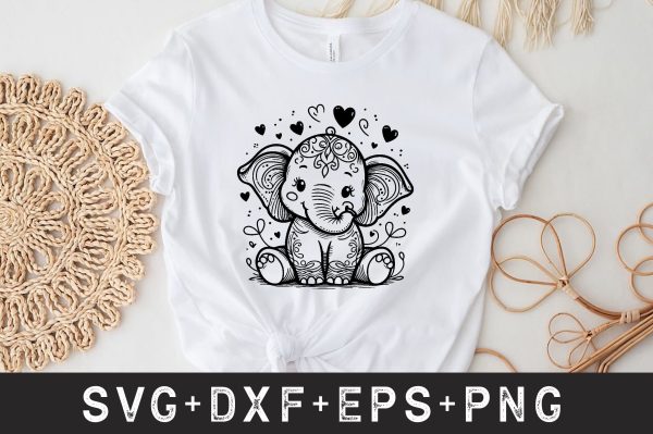 Elephant SVG Bundle Cheap - Image 4