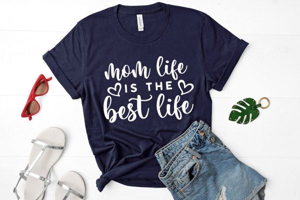 Mom Life is the Best Life | Mothers Day SVG For Discount - Image 3