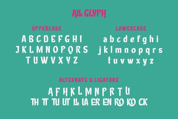 Broleh - Movie Display Font Online Sale - Image 3