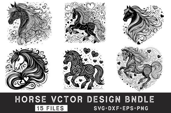 Horse SVG Bundle For Discount