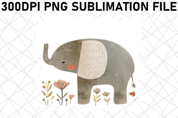 Vibrant Bohemian Wildlife Sublimation Artwork Sale