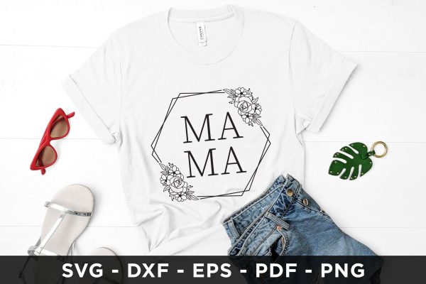 Mama - Mother s Day SVG Cut File on Sale