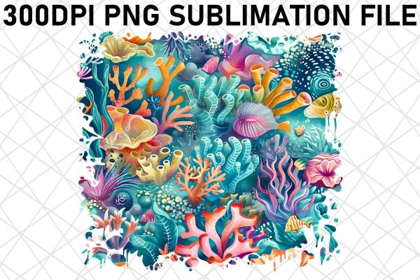 Ocean Fish Sublimation Designs: Infuse Your Projects with Color Fashion