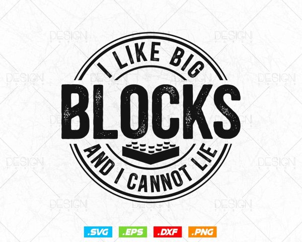Like Big Blocks Building Master Builder Bricklayer Svg Png, Mason life, Construction Svg, SVG Files for Cricut, Clipart, Instant download Online Sale