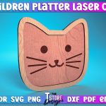 Children Platter Laser Cut | Platter Laser Cut Design | CNC Files on Sale - Image 3