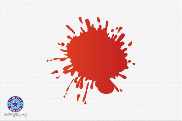 Paint Splatter SVG PNG Sale