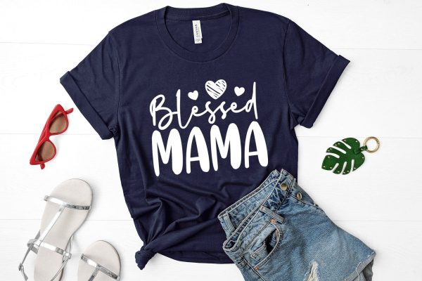 Blessed Mama - Mother s Day SVG Cut File Sale - Image 3