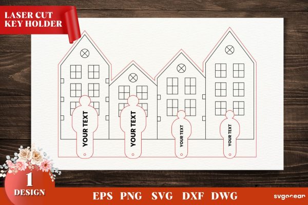 Family Key Holders Laser Cut Files For Cheap - Image 4