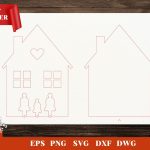 Wooden House Key Holders Laser Cut For Discount - Image 2